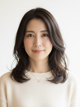 ビュートリアム265(BEAUTRIUM 265) #30代40代ニュアンスパーマセミロングゆるふわパーマ銀座