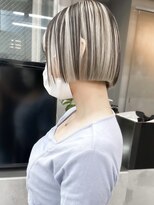 ギークス(GEEKS)&nbsp;【GEEKS渋谷】アンブレラカラー/切りっぱなしボブ/冬カラー/小顔