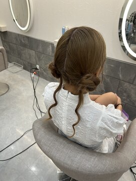 ヘア サロン クラン 東心斎橋店(hair salon clan) ツインお団子