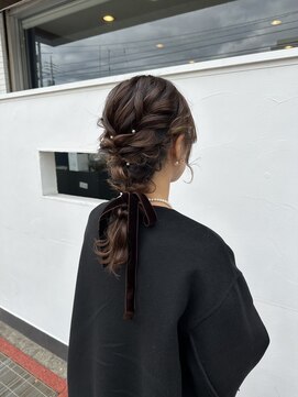 ヘアー ノーブル(hair noble) 編みおろし
