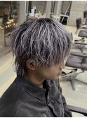 マッシュウルフシャドウルーツツイストスパイラルパーマfifth