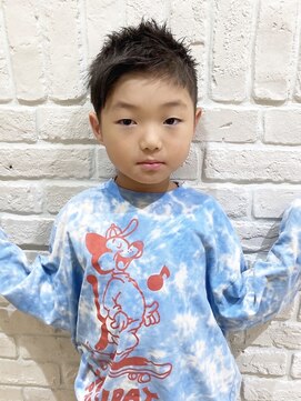 男の子髪型／キッズ子供カット横浜／小学生刈り上げ