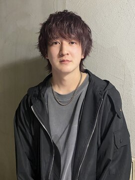 ロイジー(roijir) 表参道 roijir ピンクグレージュ × メンズウルフ