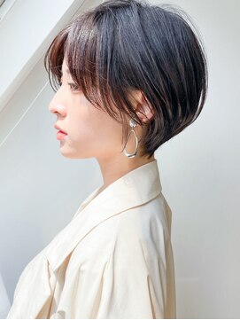 リタ 枚方(Rita) 冬カラー◎40代50代◎似合わせカット冬ショート×暗髪グレージュ