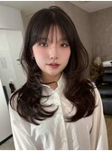 大分ハッシュカット韓国レイヤーカットワンホンヘアヨシモリ