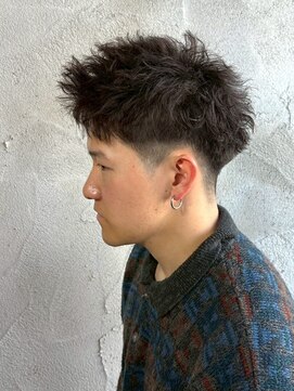 サイクル(CYCLE) MEN'S HAIR/波巻きツイストスパイラル/リバースセンターパート