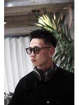 アップセット(UP SET)&nbsp;茨木市メンズカット、スパイキーショート、フェード、短髪