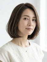 グランリュクス(GRANLUXE) 30代40代50代、イルミナカラービーチベージュハイライト