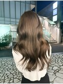 艶髪/イルミナカラー/ミルクブラウン/ミルクティーベージュ/登戸