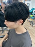 横浜ニュアンスパーマフェザーパーマ毛流れセンターパート40代