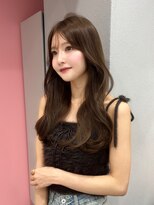 ボタン コロン 表参道 原宿(VOTAN COLON) オリーブブラウン/レイヤーカット/透明感カラー/韓国ヘア