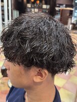 シャンプーボーイ 佐賀(SHAMPOO BOY)&nbsp;ツイストスパイラルパーマ×刈り上げ無造作質感で朝ラクセット