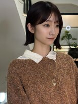 アクシス 栄店(`AXIS)&nbsp;イメチェン/ピンクベージュ/アンブレラカラー/前髪/栄矢場町