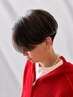 【扱いやすい癖毛】メンズカット+ナチュラルストレート￥11,000→￥8,250
