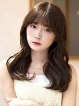 ガーランド (Garland) 透明感 ラベンダーブラウン レイヤーカット 顔周りカット