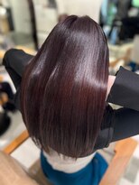 スペシウムバイアンバースデー(spacium by UNBIRTHDAY) 朝のセットがもっと楽に。自然なツヤ髪ストレート