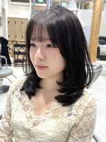 ハニー 町田(HONEY)&nbsp;レイヤーカット/ミディアム/透明感カラー