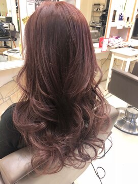 ナナナ パレナ 大津膳所店(nanana parena) 艶重視♪ミルクティーピンク