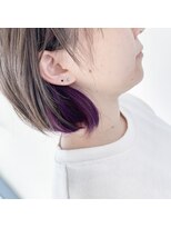 テクライズ 豊橋店(TECHRISE)&nbsp;ベージュ×バイオレット☆