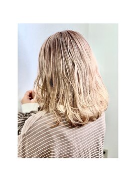 アヤメ(ayame) 【ayame大泉学園】ケアブリーチ_tokio_ブロンド_イルミナカラー