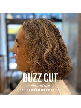 バズカット キープクリーン(BUZZ CUT keep clean) ワンレンSURF style
