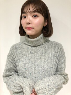 キートス(Kiitos) 【#ベビーバング】ミニボブと相性のいい小顔前髪