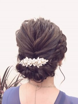 ネオリーブリノア 北千住東口店(Neolive Linoa) 編みこみ　ヘアセット