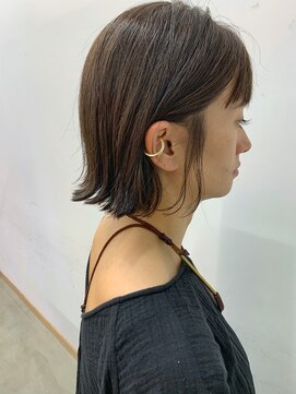 キューズ クラブ(cuz KLUB) 【cuzKLUB】タイトボブ×ワンカールパーマ