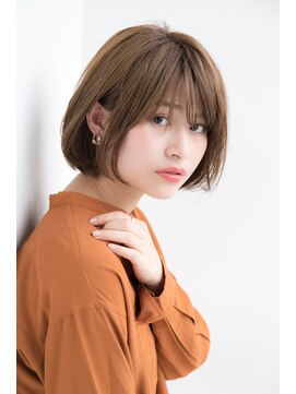 ラフ フロム ガーデン(Laf from GARDEN) 【寺尾拓巳】大人かわいいシアーベージュ小顔大人ボブ