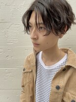 パーク(PARK)&nbsp;【PARK】メンズセンターパート×前下がりマッシュショート