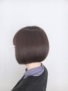 ジーナ 船橋(Zina) ミニボブ ×  バイオレットブラウン☆