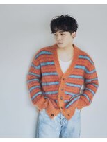 フィルムス 新宿(FILMS)&nbsp;デザインカラー/レイヤーカット/オリーブベージュ/ウェットヘア