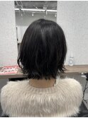 切りっぱなしボブ