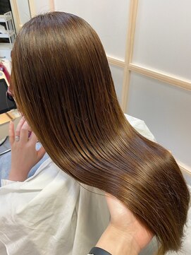 サロン LH(salon LH) ツヤ髪/髪質改善カラー/艶髪モカブラウン☆