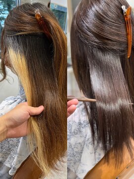 ムク 新宿(muc) 地毛風ストレート　宮澤マサキ