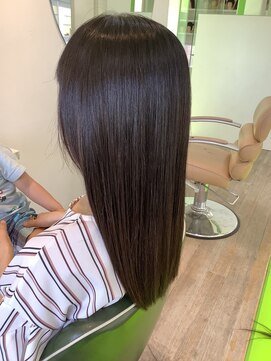 ヘア スピリッツ グランチェ(HAIR SPIRITS GRANCHE) 暗髪艶ロング