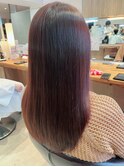 暖色カラー　髪質改善カラー　【プラムカラー　艶カラー】