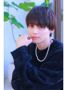 ネクストハラジュク(NEXT HARAJUKU) 【曲がる縮毛矯正】フェザーパーマ サーフカール センターパート