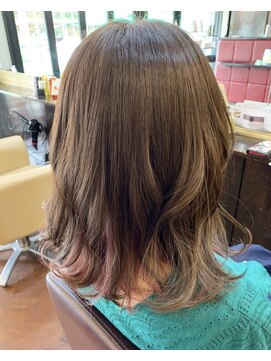 シャンプーボーイアネックス(SHAMPOO BOY Annex) ピンク×インナーカラーby ERINA