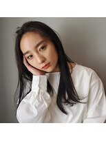 ガーランド (Garland)&nbsp;小顔カット/前髪カット/ミディアムヘア/ブリーチなし