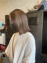 アチーブリス(achieve Liss)&nbsp;前髪なしすっきり♪切りっぱなしボブヘア