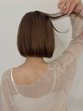ファルファラ(farfara) 【farfara】ミニボブ/ブラウンカラー（問屋町テラス）森定杏奈