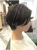 ☆小顔効果カット インナーカラー グレーベージュ 髪質改善 韓国
