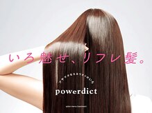 幅広いダメージ毛に…【パワーディクト】髪のダメージを均一補修◎