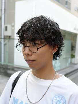 ヒカリス 中崎店(HIKARIS) メンズ × パーマ