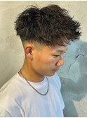 ツイストスパイラルパーマツイストパーマフェード群馬高崎メンズ