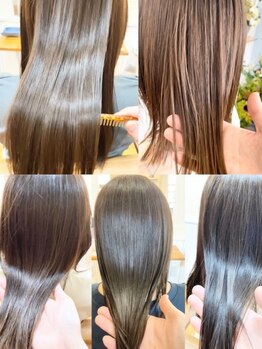 テラス(Terasu)の写真/厳選したトリートメントを使用し、毛髪内部の栄養を補うことでまるで素髪のようなツヤ感美髪へと導きます♪