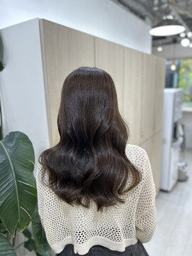 アイズ 横浜(IS) 【JUNKI指名】オリーブグレージュ/横浜/髪質改善