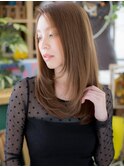 大人美人韓国風艶感ストレートロングレイヤーc6川口20代30代40代