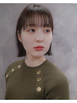 レフバイイルカ 北見(lef by ilka) タイトなアイラインボブ